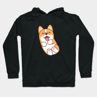 Funny Corgi Dog Lover Graphic Hoodie